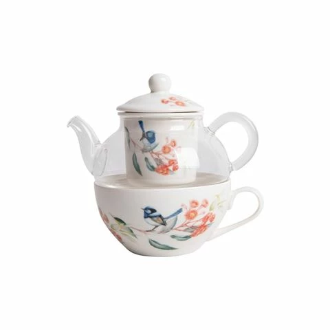 Ashdene - Blue Wren & Eucalyptus Tea For One 3 Ashdene - Blue Wren & Eucalyptus Tea For One
