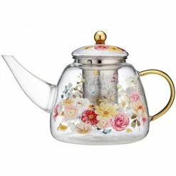 Ashdene - Springtime Soiree Infuser Glass Teapot