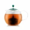 Bodum - Tea Press With Glass Handle And Lid Forest 1L 2 Bodum - Tea Press With Glass Handle And Lid Forest 1L -KeepCup shop 163997 Large