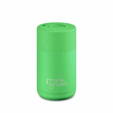 Frank Green - Neon Green Reusable Cup 295ml 3 Frank Green - Neon Green Reusable Cup 295ml