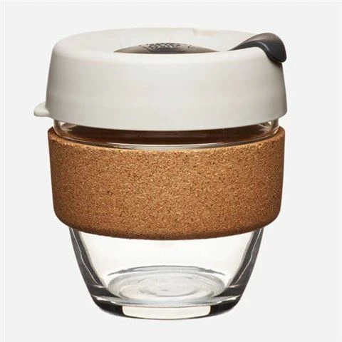 Keepcup - Brew Reusable Glass Coffee Cup Cork Filter 227ml 3 Keepcup - Brew Reusable Glass Coffee Cup Cork Filter 227ml