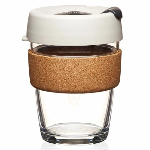 Keepcup - Brew Reusable Glass Coffee Cup Cork Filter 340ml 3 Keepcup - Brew Reusable Glass Coffee Cup Cork Filter 340ml