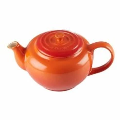 Le Creuset - Stoneware Teapot With S/S Infuser Volcanic