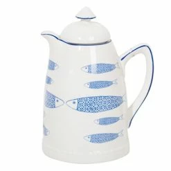 Luxe By Peter's - Porcelain Carafe Fish