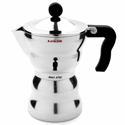 Alessi - Moka Espresso Coffee Maker 6 Cups 3 Alessi - Moka Espresso Coffee Maker 6 Cups