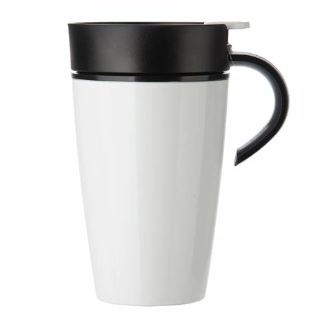 Mepal - Automatic Thermo Mug White 3 Mepal - Automatic Thermo Mug White