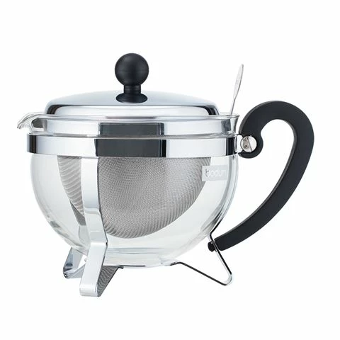 Bodum - Chambord Classic Teapot Silver 1.3L 3 Bodum - Chambord Classic Teapot Silver 1.3L