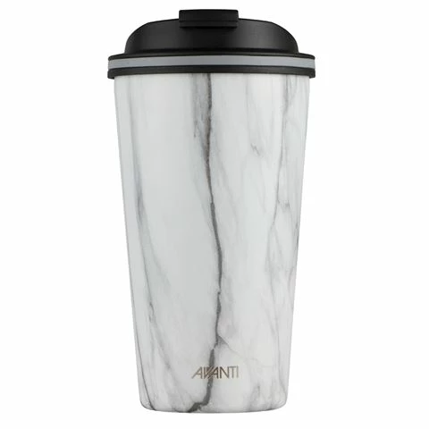 Avanti - Go Cup White Marble 410ml 3 Avanti - Go Cup White Marble 410ml