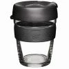Keepcup - Brew Reusable Glass Coffee Cup Black 340ml 1 Keepcup - Brew Reusable Glass Coffee Cup Black 340ml -KeepCup shop 573271 Large