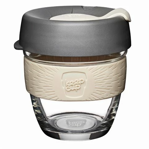 Keepcup - Brew Reusable Glass Coffee Cup Chai 227ml 3 Keepcup - Brew Reusable Glass Coffee Cup Chai 227ml