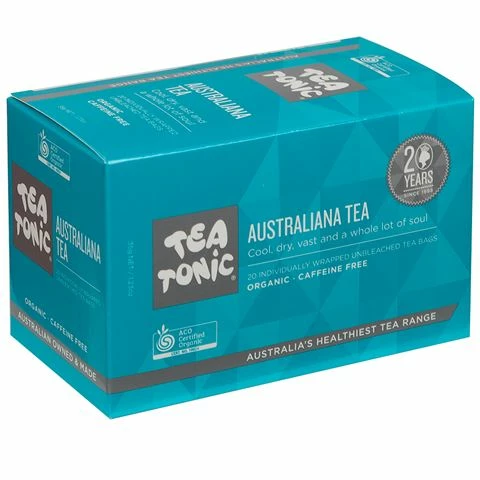 Tea Tonic - Australiana Tea Organic Teabags 3 Tea Tonic - Australiana Tea Organic Teabags