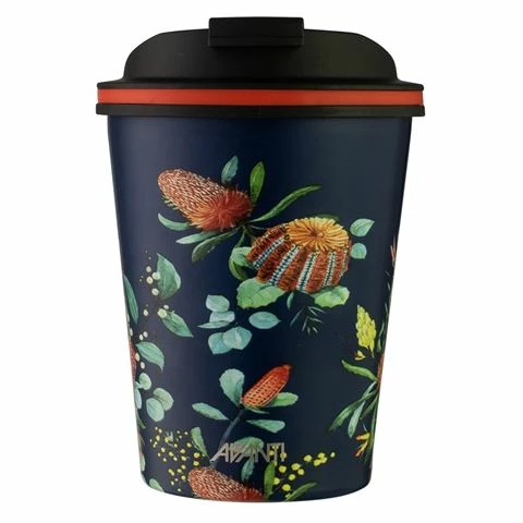 Avanti - Go Cup Australian Natives Navy 280ml 3 Avanti - Go Cup Australian Natives Navy 280ml