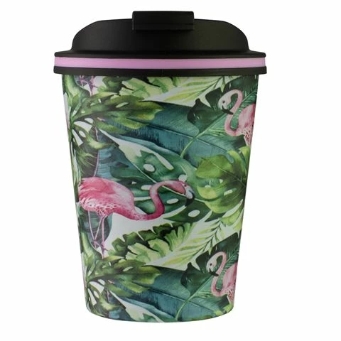 Avanti - Go Cup Flamingo Leaf 280ml 3 Avanti - Go Cup Flamingo Leaf 280ml