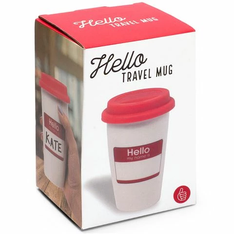 Thumbs Up - My Name Is Travel Mug 3 Thumbs Up - My Name Is Travel Mug