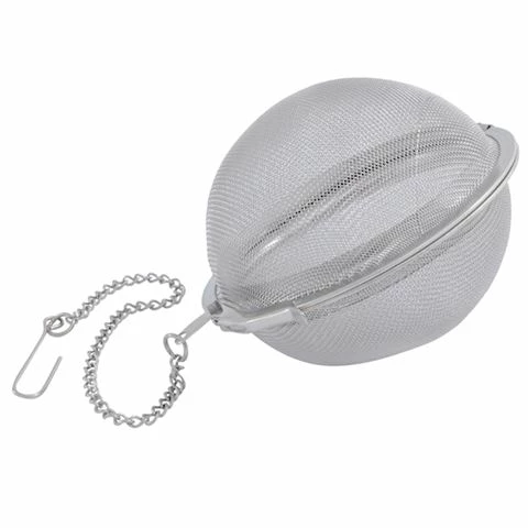 Cuisena - Mesh Tea Infuser W/Chain Large 6.5cm 3 Cuisena - Mesh Tea Infuser W/Chain Large 6.5cm