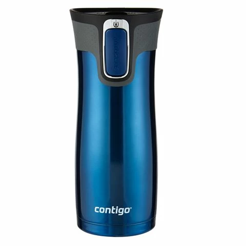 Contigo - Westloop Autoseal Travel Mug Monaco Blue 473ml 3 Contigo - Westloop Autoseal Travel Mug Monaco Blue 473ml